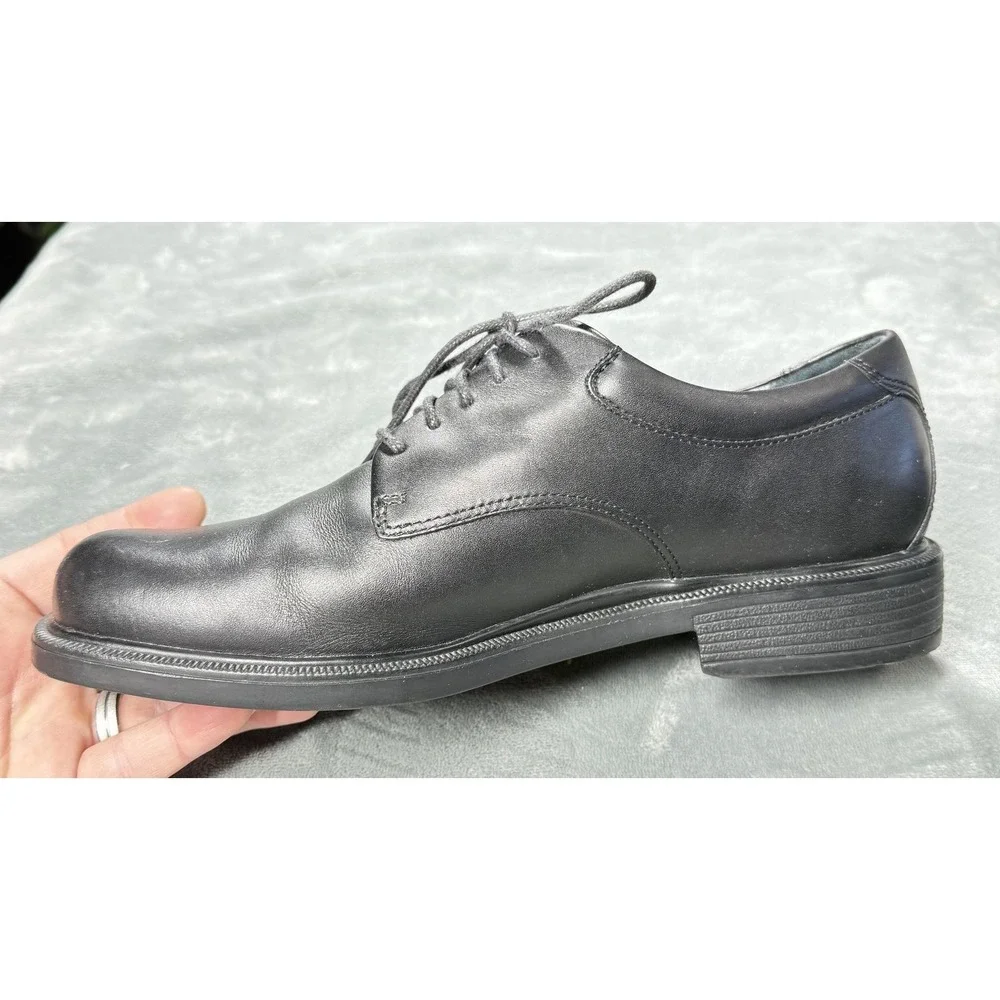 Rockport Shoes Mens Size 8.5 M Black Leather Derby Dress‎ Lace Up APM20311
